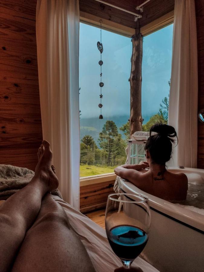 Cabana Refugio - Pousada Colina Dos Ventos 乌鲁比西 外观 照片
