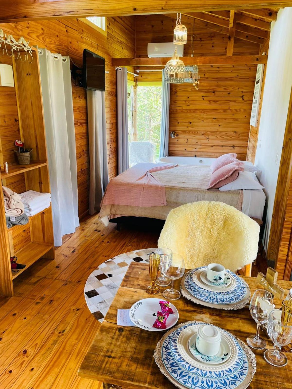 Cabana Refugio - Pousada Colina Dos Ventos 乌鲁比西 外观 照片
